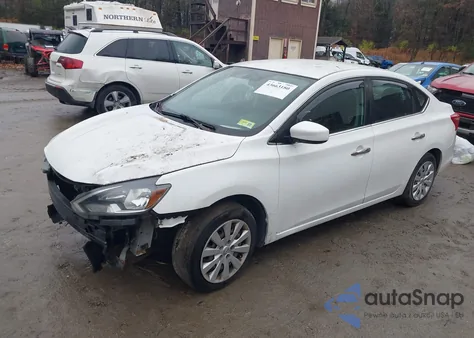 2017 Nissan Sentra S from USA, damaged, VIN 3N1AB7AP2HY381714